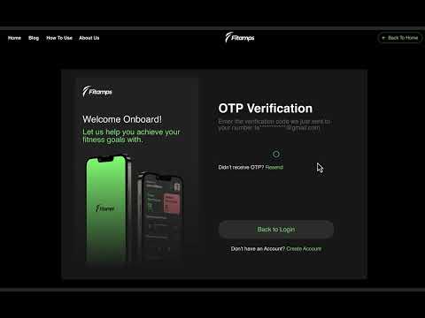 Fitamps Member Onboarding & Login Tutorial